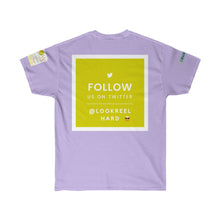 Load image into Gallery viewer, Unisex Ultra Cotton WOW Book/ Follow Back Tweet Tee