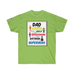 Fathers Day Super-Hero Ultra Cotton Tee