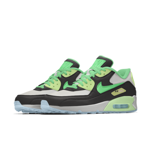 (ND) Nike Air Max’90 Men’s -Space Gray/Black/Volt-Venom