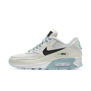 (ND) Nike Air Max’90 Men’s -White/Water/Black Logo