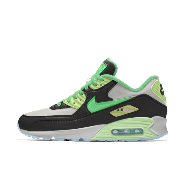 (ND) Nike Air Max’90 Men’s -Space Gray/Black/Volt-Venom
